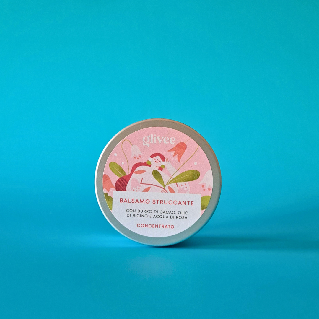 Balsamo struccante concentrato - Con burro di cacao, olio di ricino e acqua di rosa