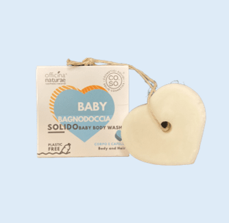 Bagnodoccia Solido Baby 6 mesi+ | Avena e calendula Detergente baby Officina Naturae 50 gr   - Glivee