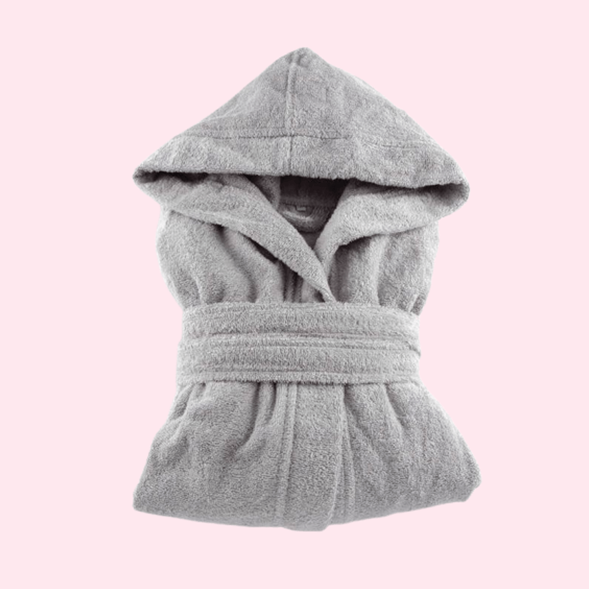 Accappatoio cotone biologico jacquard Accappatoio MyMami Pietra Small  - Glivee