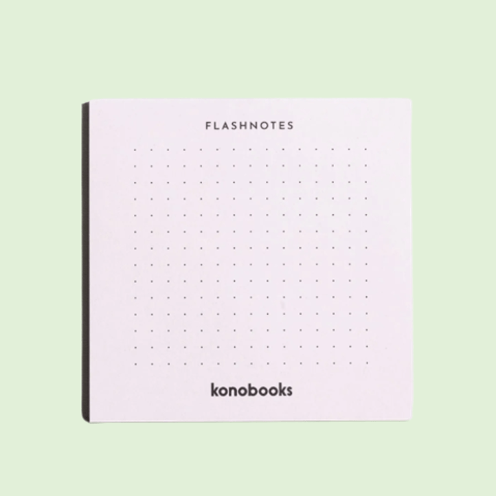 FlashNotes – Carta riciclata sabbia Quaderno Konobooks    - Glivee