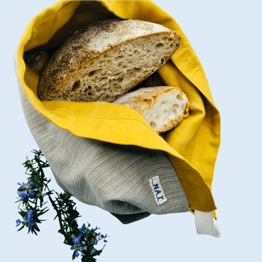 Sacchetto porta pane Sacchetto alimenti Nat Ars    - Glivee