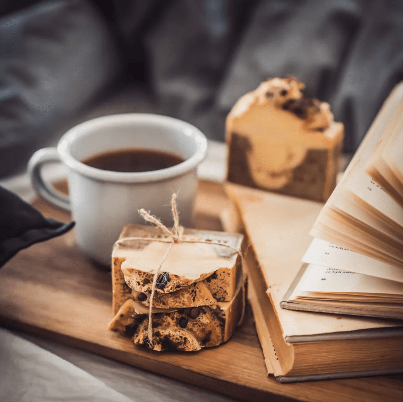 Sapone artigianale mani e corpo - Cappuccino Sapone corpo Almara Soap    - Glivee