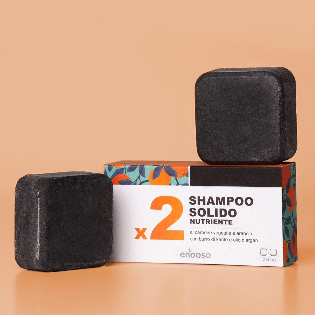 Set shampoo solido nutriente x2 Shampoo Enooso 2x65g   - Glivee